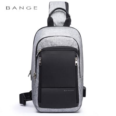 China With USB factory NEW 2019 hotsale OEM large capacity custom shoulder bag high quality popular small chest bag - body sling bag à venda