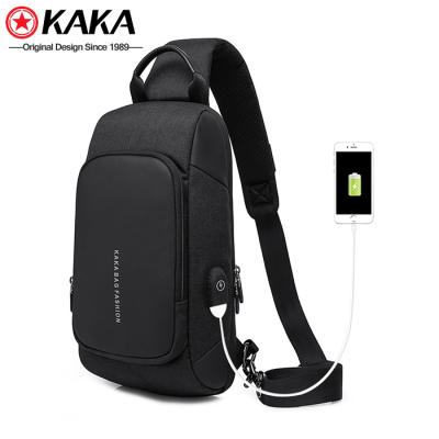 Κίνα Factory wholesale promotion waterproof small men's shoulder sling men's chest bag waterproof custom cross - body sling bag προς πώληση