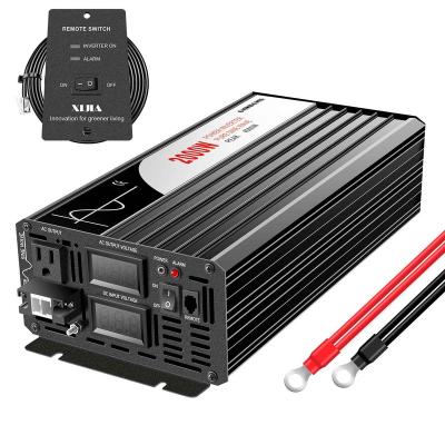 China 2kva Short Circuit Inverter 12 Volt 220v 50hz Solar Converter DC To AC for sale