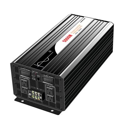 China Short Circuit 5000W Solar Power Inverter With Australia Plug DC 12V 24V 48V To AC 240V High Frequency Pure Sine Wave Inverter for sale