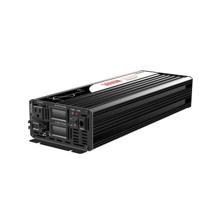 China 3000W With American Plug DC 12V 24 36V 48V To AC 120V/220V Volt Supply Inverter Off Grid Solar Inverter 560*240*150 for sale