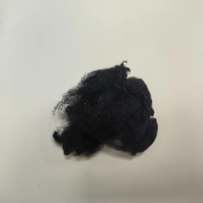 China Fire Retardant Polypropylene Fibre 76mm Black Polypropylene Stape Fiber for sale