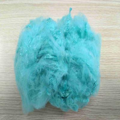 China Non Fluorescent Flame Retardant Polyester Fiber Lightweight A Grade 2.5D Fiber for sale