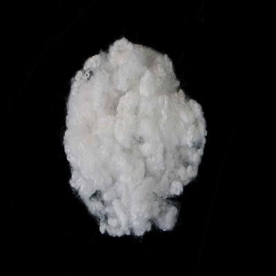 China Hollow Polyester Staple Fibre White 15D Short Fiber for Pillows Filling for sale