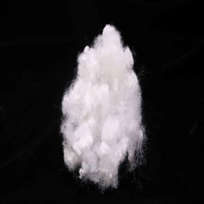 China Siliconized Virgin Hollow Polyester Fibre 64mm Flame Retardant Staple Polyester Fibre for sale