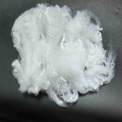 China Low Crimp Acrylic Flame Retardant Fiber White Virgin 2D Microfiber 51mm for sale