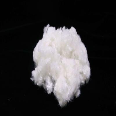 China A Grade 51mm Siliconized Hollow Polyester Fiber Recycled Fibre For Sofa Filling for sale