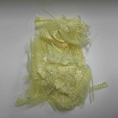 China Flame Retardant Heat Resistant Aromatic Polyamide Fiber 1.5D×51mm Aramid Functional Fiber for sale