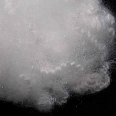 China Hollow Hard Cotton Low Melting Fiber 15D 64mm Solid Staple Polyester Fibre for sale