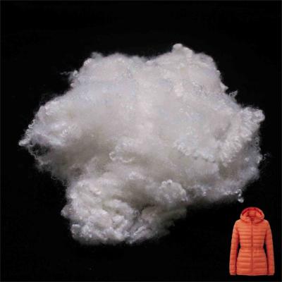 China Non Fluorescent Siliconized Hollow Conjugated Polyester Staple Fibers For Padding for sale