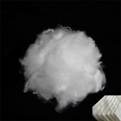 China Virgin HCN White Polyester Fiber 2.78D Polyester Fiber For Sofa Filling for sale