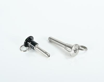 China Stainless Steel Push Button Handle Quick Release Ball Lock Pin for sale