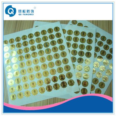 China Self Adhesive Security Seal Labels , Void Warranty Tamper Proof Stickers for sale