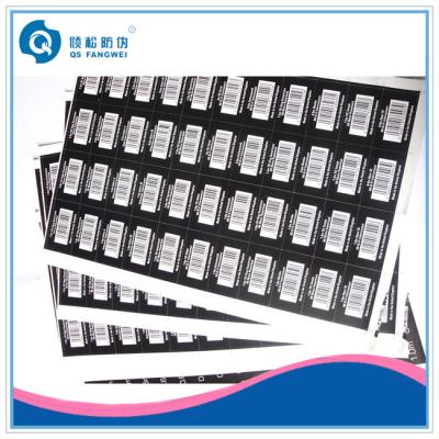 China Glossy Self Adhesive Barcode Labels Printing For Meat / Biscuit / Drug for sale