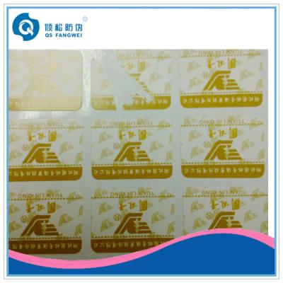 China De matrijs sneed Vinylstickers, Serigrafie Breekbare Etiketten voor Auto/Motorfiets Te koop