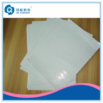 China Personalized Anti-Counterfeit Blank Labels By The Sheet , Embossing / Matte for sale