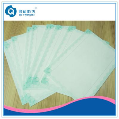 China CE / FCC / ISO Certificate Printing Service With Scratch Off  Coating Security Code for sale