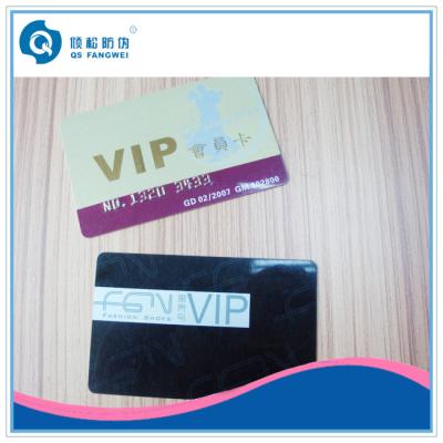 China Winkel/Clubvip de Dienst van de Kaartdruk, Douane Gedrukte Bank Magnetische Kaart Te koop