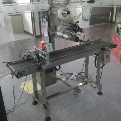 China Multi-angle Automatic Labeling Machine , Vertical Round Bottle Positioning Labeling Machine for sale