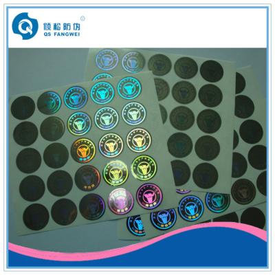 China Van het aniti-vervalsing de 2D/3D Stickers Douanehologram, de Besnoeiingsetiketten van de Laser Holografische Matrijs Te koop