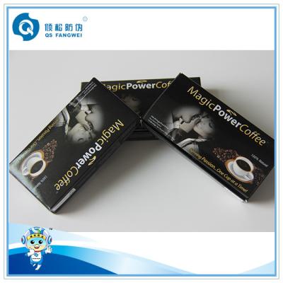 China Black with white Paper Anti Counterfeiting Packaging CMYK printing With Ultramicro Ion Technology for sale