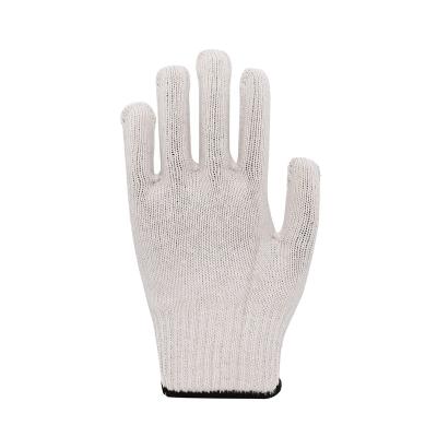 China Industrial Labor Gauges 10 50 Grams Natural White Cotton Working Gloves for sale