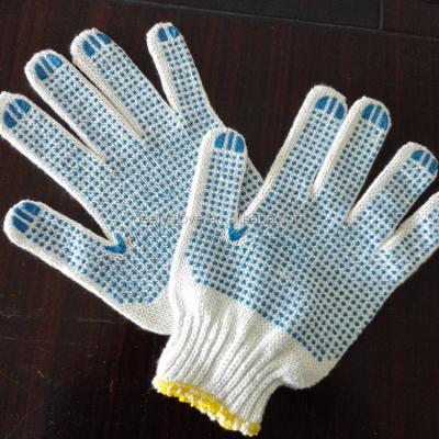 China DZ101 Factory Wholesale PVC Dotted Gloves With Excellent Grip for sale