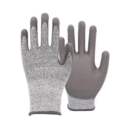 China Anti-impact cut resistant gloves degree 5 for work for sale