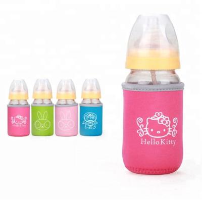 China Wholesale Custom Waterproof Baby Water Cup Insulated Vacuum Cup Silicone Sleeve Neoprene Box Glass Cooler for sale