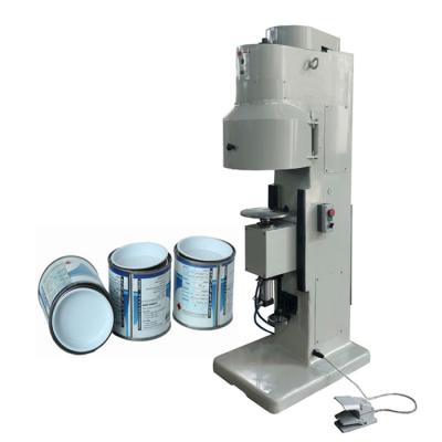 China Round semi-automatic beverage tin can seamer machine for sale