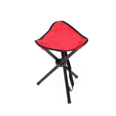 China Custom Factory Wholesale Modern Folding Fold Up Triangle Fishing Stool Foldable Triangle Chair With Free Standing For Camping for sale