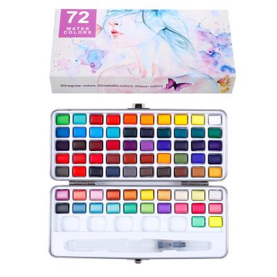 China Art Painting Best Quality Many colors Artist Watercolor Paint Set for sale