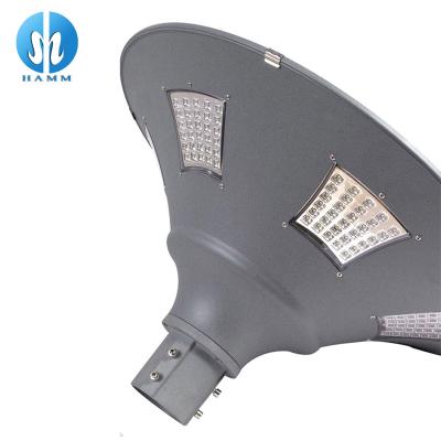 China Solar Led Garden Street Lights With Pole UFO Garden Lamp 12v Solar UFO 30w Led Street Light for sale