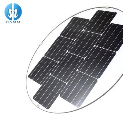 China 30W 50W Garden Integrated Solar UFO Garden Light with Remote Control Die-Casting Aluminum Solar UFO Lights for sale