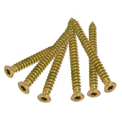 China Flat Self Drilling Concrete Screws For Tapcon Concrete Anchor for sale