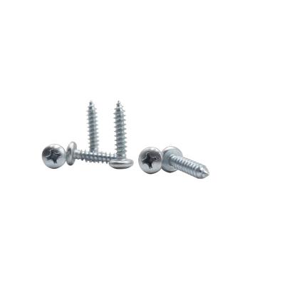 China Goldensea Black Pan Framing Pan Head Self Tapping Screw With Cross Drive for sale