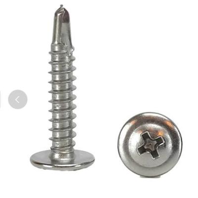 China Stainless Steel Round Metal Galvanized Round Wafer Truss Head / Tapping Screw Self Drilling for sale