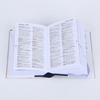 China paper & English cardboard dictionary with softcover or hardcover editing and printing for sale