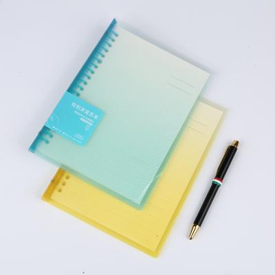 China A5 Eco-friendly Paper PP School Supplies Cover Custom Printed Logo Exercise Spiral Notebook for sale