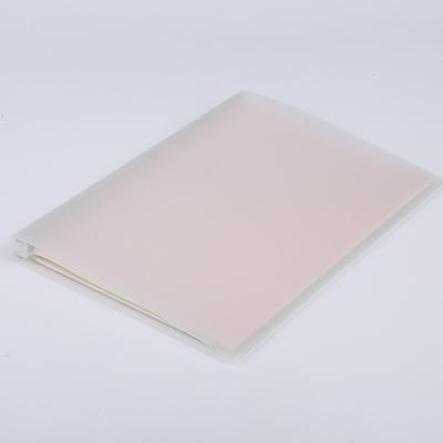 China Wholesale Dull Polish PP Cover Pull Rod Notebook B5 Loose Leaf Notebook Factory Eco-friendly Paper Writing Book For School Student 80 Sheets Lined for sale