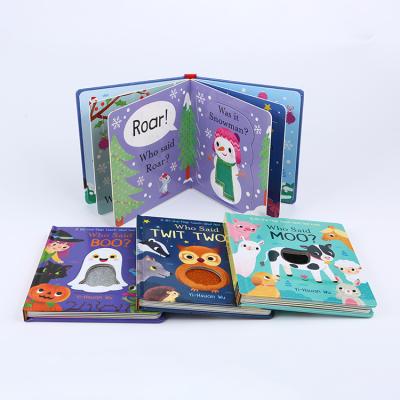 China paper & Cardboard Custom Books Printing Hard Cover Coated Paper Printing Children Kids Board Book for sale