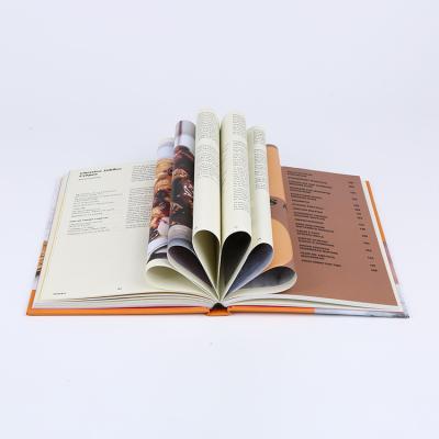 China paper & Wholesale Custom Cardboard Catalog Photo Cook Paper Book Hardcover Book Printing for sale