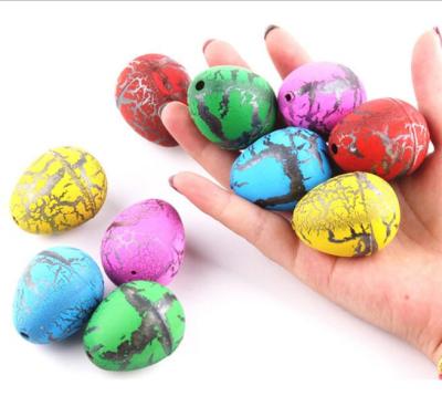 China Novelty Environmentally Friendly Hatching Growth Egg Toy Children Hatching Dinosaur Egg Toy Children Educational Toy Gift for sale