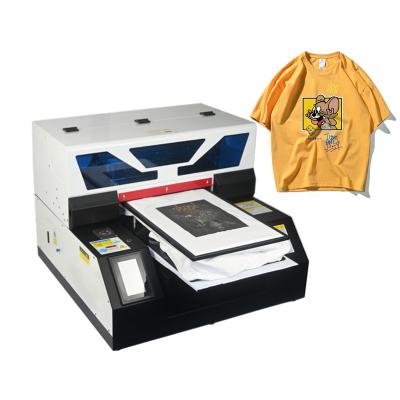 China Large Hotels Discount T-shirt Printing Machine A3 Digital Direct To Garment DTG T-shirt Printer For Any Color T-shirt for sale