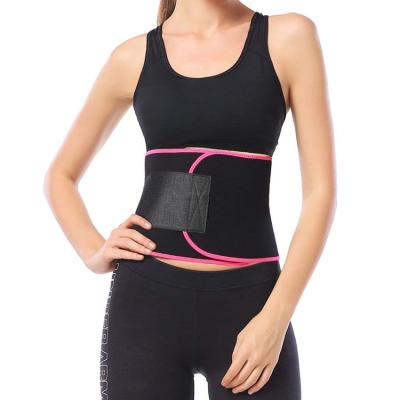 China Wholesale Adult Waist Trainer Sweat Back Sport Support Belly Slimming Fajas Waist Belt for sale