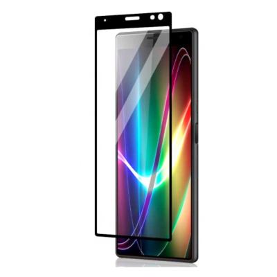 China Full Cover Ultra Clear Full Coverage 3D Tempered Glass Screen Protector For Sony Xperia 10 plus for sale