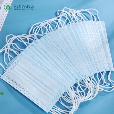 China Disposable medical facemask surgical mask for children 3ply nonwoven/melt blown for sale