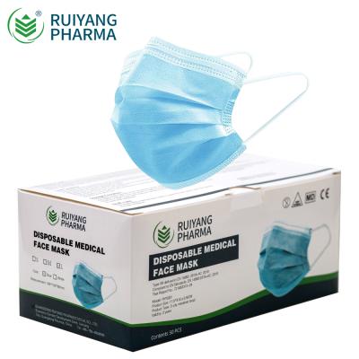 China Type IIR Children Surgical Mask 3 Ply Medical Protective Face Mask Wholesale Level 3 Surgical Masker Face Mask for sale