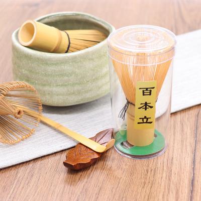 China Viable Lowest Price Long Pack Metal Paper Holder, Matcha Set Tea Set Beat Black To Prepare Matcha Powder for sale