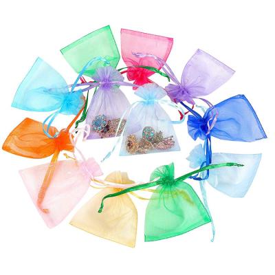 China High Quality Custom Sand Jewelry Packaging White Transparent Hard Drawstring Bag for sale